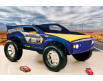 B138sB Unlimited Speed Jeep Bed-Blue